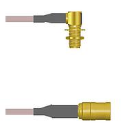 Amphenol Custom Cable Q-2P03W0005072i RF Cable Assemblies SMA-RJB/SMB-SP G316 72I