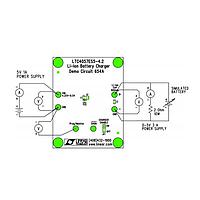 Analog Devices DC654A Battery Management LTC4057ES5-4.2 - Li-Ion Battery Charger,