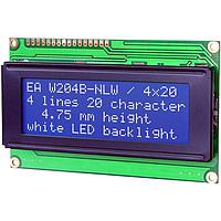 Mô-đun Màn hình Ký tự LCD Blueline dotmatrix 1x16..4x40 DISPLAY VISIONS EA W204B-NLW