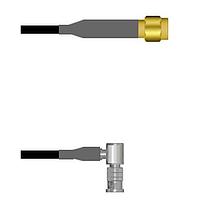 Amphenol Custom Cable Q-6805G0003096i RF Cable Assemblies SMA-SP/HDBNC-RP G174 96I