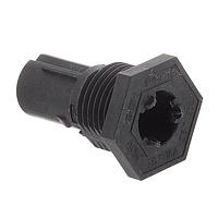 AMP Connectors - TE Connectivity 1-293598-1 ピンハウジング 3P Mライン ピンHSG パネルマウント シールド