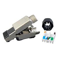Đầu cắm Field Cat6 RJ45 Punch Down Stewart Connector SS-39300-001