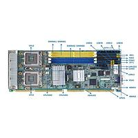 Bộ tản nhiệt CPU (Del2020) Bộ tản nhiệt 2U 82X58X53.3mm cho Xeon Advantech 1750001660