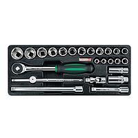 TOPTUL GCAT2406 ດຣ. Flank Socket Set (1/2", 24 pcs)