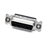 Đầu nối DSUB 15 chân cái ép dây R FLOA G TI Cinch DACR15ST
