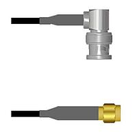 Amphenol Custom Cable Q-0D0680003007i RF Cable Assemblies BNC-RP/SMA-SP G174 7I