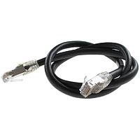 Cáp Cat 5e dài 30 inch có đầu nối RJ45 bọc nhựa đúc; Cat5e Amphenol Socapex RJFSFTP5E0076