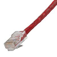 Cáp vá lắp ráp Cat 5e CAT5E dài 25 ft màu đỏ AIM-Cambridge / Cinch Connectivity Solutions 73-7774-25