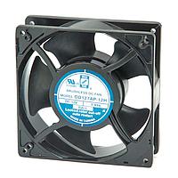 Quạt DC trục đứng, 127x127x38.5mm, 48VDC, 108CFM, 0.1A, 38dBA, 2600RPM, ổ bi kép, dây dẫn Orion Fans OD127AP-48MB