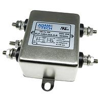 Bộ Lọc Đường Dây Nguồn EMI/RF, 115/250VAC 20A, kích thước nhỏ, gắn khung Adam Tech PLF-12E4-20A-S-R