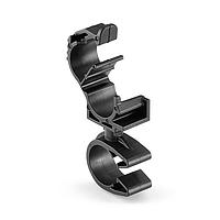 HellermannTyton 156-01841 LOC Locking Clamp to MOC Clip LOC Locking Clamp, 5-9 mm, to MOC Clip, 14 mm, PA66HIRHSUV, Black, 2000/ctn