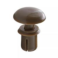 Essentra Components SRHR-3545 Snap Snap Rvt,Hg Tmp,Tan,.087 in-.122 in Hld