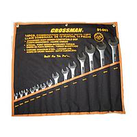 CROSSMAN 91-003 콤비네이션 렌치 세트 14 PCS (8-32MM)