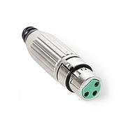 Switchcraft AAA3FZPKG Cable Connectors 3PIN NI PLATED CONNE