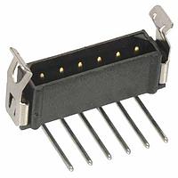 Đầu nối 2 chân đực SIL ngang xuyên bảng có chốt khóa Harwin M80-7920222