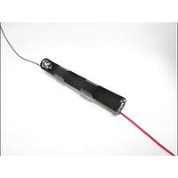 Eagle Plastic Devices 12BH425-GR バッテリークリップ 2 AAA電池用 6インチLDS付き