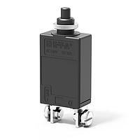 E-T-A Circuit Breakers 4130-G211-K4M1-70A Thermal Single pole high performance thermal circuit breaker, with push-to-reset tease free, trip-free snap action mechanism (R-type TO CBE to EN 60934). Designed for threadneck panel mounting and for applications with a high fault current sw