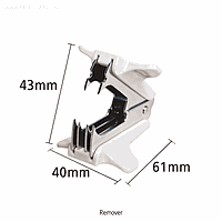 Dụng cụ tẩy No.1 61*40*43mm Whashin W1.R01