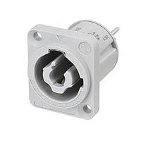 Ổ cắm Receptacle - powerCON xanh dương / xám - chứng nhận 60320-1 - nguồn ra (xám) NEUTRIK NAC3MPXXB