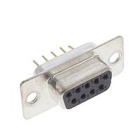 Đầu nối ổ cắm D-SUB RCPT 9 chân dọc trượt Adam Tech DE09-ST-1-MC