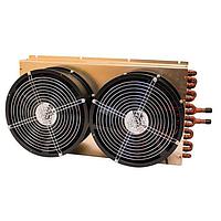 Bộ trao đổi nhiệt chất lỏng - không khí với 2 quạt 12VDC, ống đến lá tản nhiệt, chất lỏng - không khí, 444x228x63mm (Dài x Rộng x Cao) Advanced Thermal Solutions ATS-HE23-C2-R0