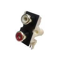 Đầu Nối Phono RCA Jack Phono RCA Màu Trắng, Đỏ Kobiconn 156-4219-E