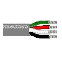 Dây âm thanh, điều khiển và thiết bị đo 22AWG 4 lõi không che chắn 100ft cuộn mạ chrome Belden 8444 060100