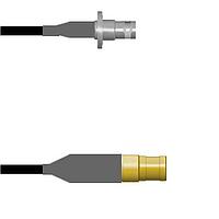 Amphenol Custom Cable Q-0803X0008108i RF Cable Assemblies BNC-SJB/SMB-SP RG58 108I
