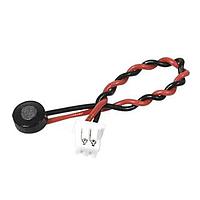 Microphone, 4.6 mm, tụ điện electret, đa hướng, dây dẫn dài 45mm, 3 Vdc, độ nhạy 32 dB Same Sky (formerly CUI Devices) CMEJ-4618-32-L045