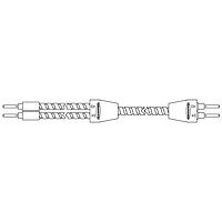 Cáp Quang Nhựa Sợi Quang Inline, Đường Kính Lõi: 1 mm, Chiều Dài Sợi: 0,76 m, Đầu Kết Nối Banner Engineering PDI42.5SM2XTS-1