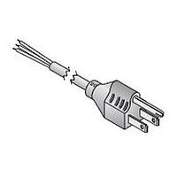 Dây Nguồn Không Có Ổ Cắm 6' 3 DÂY 18AWG ĐEN Kobiconn 173-53101-E