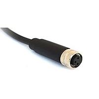 Cáp cảm biến / Cáp chấp hành Dòng M8 F Kết nối thân cáp mạ đúc dẻo Bulgin PXPPVC08FBF05BCL150PVC