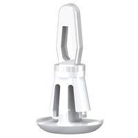 Hỗ trợ CB Spt, Lắp ngược, Tự nhiên, Khoảng cách 9/16 inch Essentra Components RCBSR-9-01