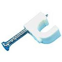 Phụ kiện Đầu nối RF Kẹp cáp RG59 Màu trắng AIM-Cambridge / Cinch Connectivity Solutions 25-7250