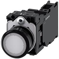 SIEMENS A6X30142095 標準スイッチ 照光式プッシュボタン ホワイト