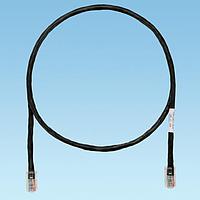 Panduit UTPCH10BLY Cat 5e Copper Patch Cord, Cat 5e, Black UTP Cab