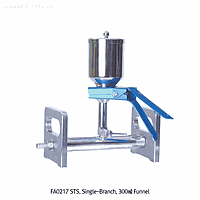 TJV TJ.FA0221 아노다이즈드 알루미늄 클램프, 300ml 깔때기용