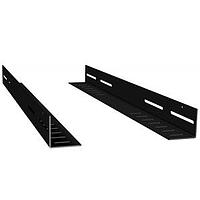 Hammond Manufacturing RASA12BK3 Brackets Angle Brackets 9.97", One Pair