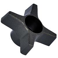 Essentra Components KNH8-HEX4P7---- ノブ＆ダイヤル 自己組立 4アームノブ 直径2.500インチ