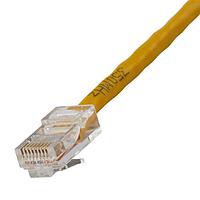 Cáp vá lắp ráp Cat 5e CAT5E dài 5 ft màu vàng AIM-Cambridge / Cinch Connectivity Solutions 73-7775-5