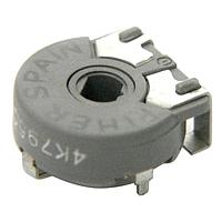 Amphenol Piher PS15NV60-103A3030-PM 15 mm Trimmer Potentiometer Rotary potentiometer Carbon 10K Ohm Resistance 30% Tolerance 0,25W 15mm Linear Analog Vertical adjust SMD Reel