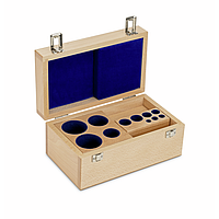 KERN 313-070-100 무게 세트용 나무 상자 (원통형/컴팩트, 1 mg - 2 kg)