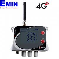 Bộ ghi dữ liệu nhiệt độ không dây IoT cho 4 cảm biến ngoài, tích hợp modem 4G Comet U0141G (Li-Ion A8200, 3.6V/5200mAh)