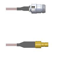 Amphenol Custom Cable Q-1V03N000R084i ສາຍສັນຍານ RF N-SJ/SMB-SJ G316D 84I