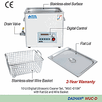 Máy Rửa Siêu Âm, Kỹ Thuật Số, 22 lít, WUC-D22H, 120V(=SL.SUC.D122H) DaiHan DH.WUC.D122H