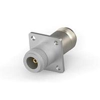 Bộ chuyển đổi RF - Loại N Dạng Tấm ADP JJ 50OHM Mạ Niken AMP Connectors - TE Connectivity 1-1814407-0