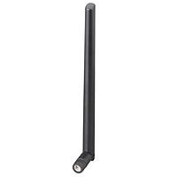 Linx Technologies - TE Connectivity ANT-W63WS6-IPW1-SMA ເຄື່ອງຮັບສະຫນອງ RF ຄວາມຍາວ 1/2 ໄວໄຟ 6/WiFi 6E/WiFi7 2.4GHz, 5GHz, 6GHz WLAN ໃບມີຂໍ້ພັກ, ຕໍ່ SMA ຊາຍ