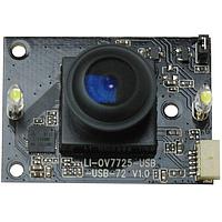Leopard Imaging LI-OV7725-USB-72 USB 2.0 카메라 OV7725 VGA USBCamera UVC 2.0, M12 렌즈