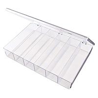 Flambeau K806 Multiple Compartment Six-Compartment Box 12 3/4" X 8 1/2" X 2 1/8" (32.39 x 21.59 x 5.40 cm)