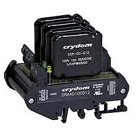 Sensata Technologies - Crydom DRA4D100E12 Heavy Duty DIN MNT H-BRG 100VDC 12A 24VDC CONT